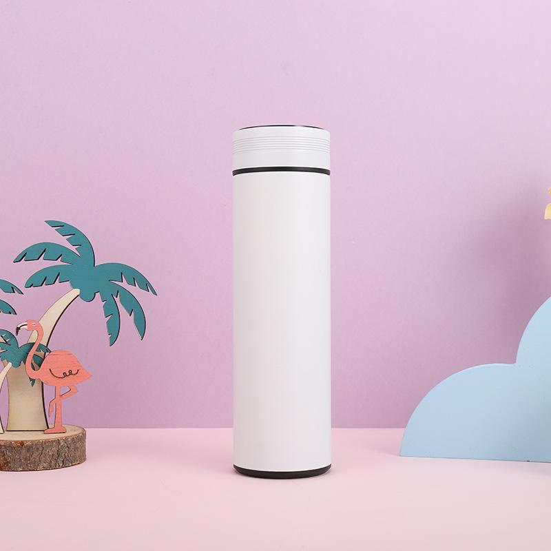 Hochwertiger neuer intelligenter temperaturempfindlicher Thermosbecher Praktischer Wasserbecher für den Außenbereich Teetasse für Herren Teetrennbecher