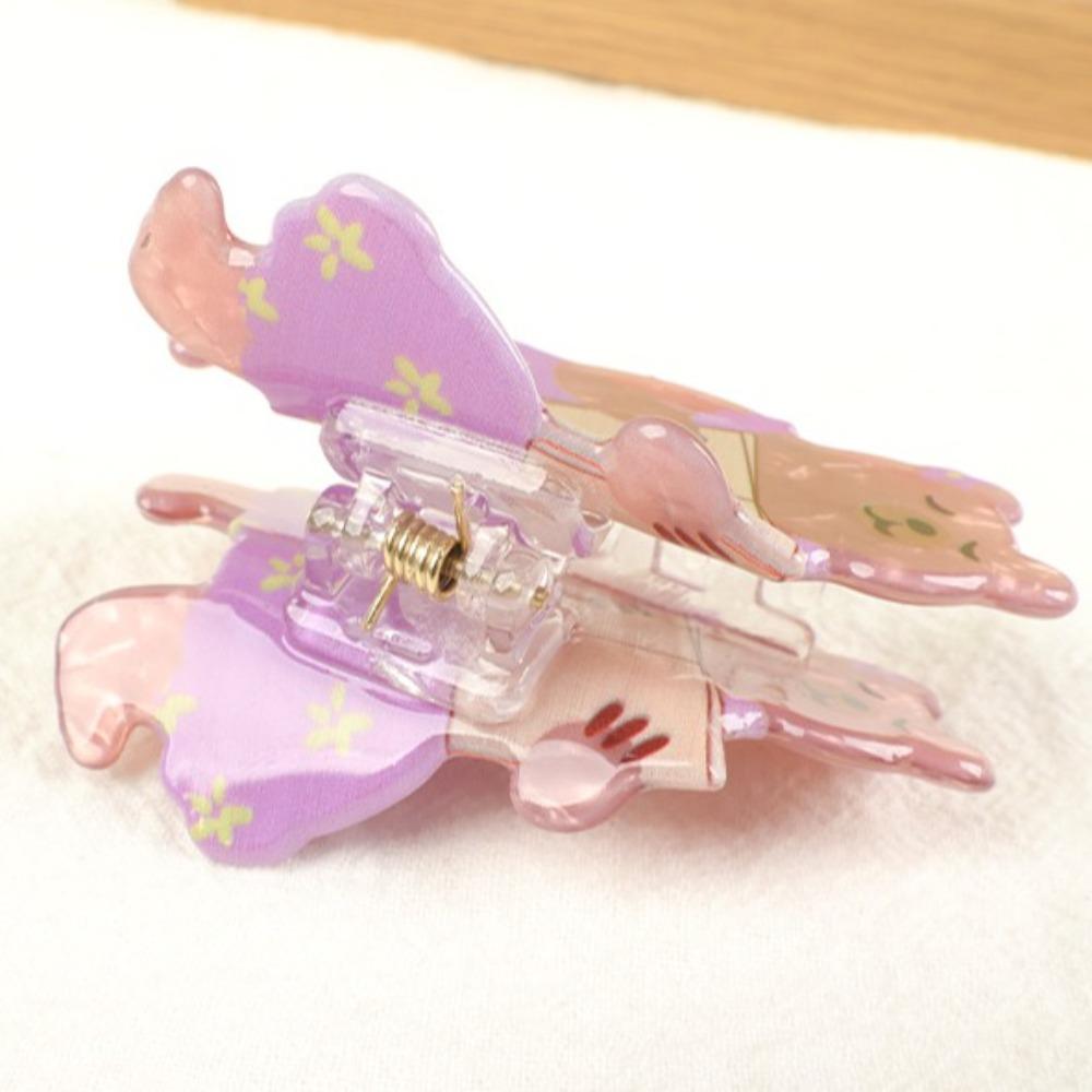 Personalized Animals Cute Rabbit Hair Grab Squirrel Exquisite Acrylic Shark Clip Geometry Sweet Headwear Streetwear