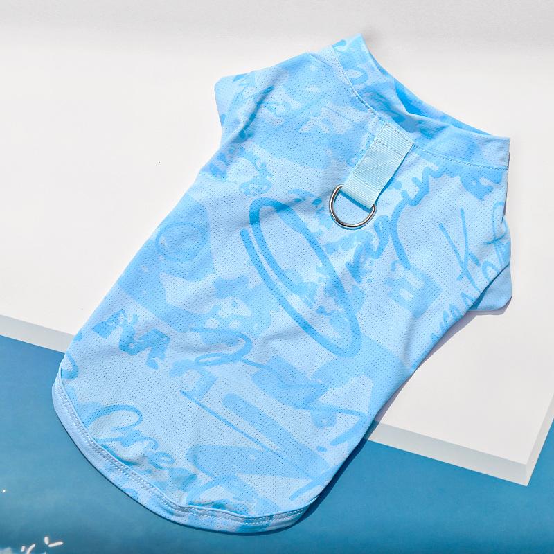 Ice Silk Cooling Cool ClothesVestsWaistcoats Pet Dog Clothes Dog ClothesCat Clothes