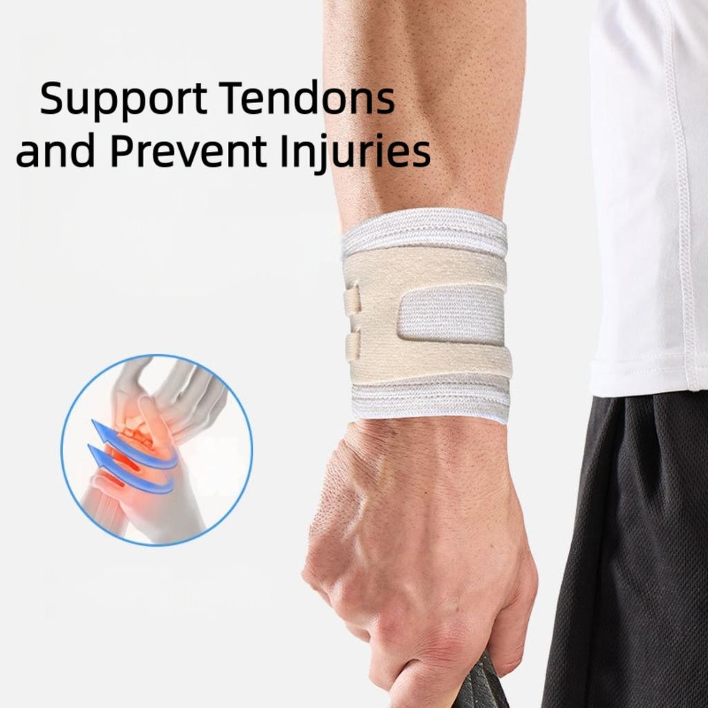 Adjustable Lightweight Sports Wrist Brace Compression Support For Sprains Protection Comfortable Wrist Guard Band