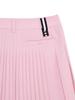 WIDEANGLE Co Mid-Length Fine Pleated Culottes L_Pink