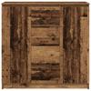 Sideboard with Drawers Rustic Wood Look 100.5 x 35 x 98.5 cm