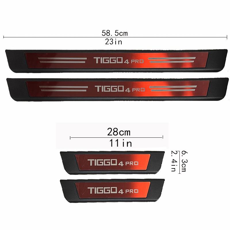 TIGGO4Pro Door Sill Scuff Plate Protective Sticker & Universal Bumper Strip