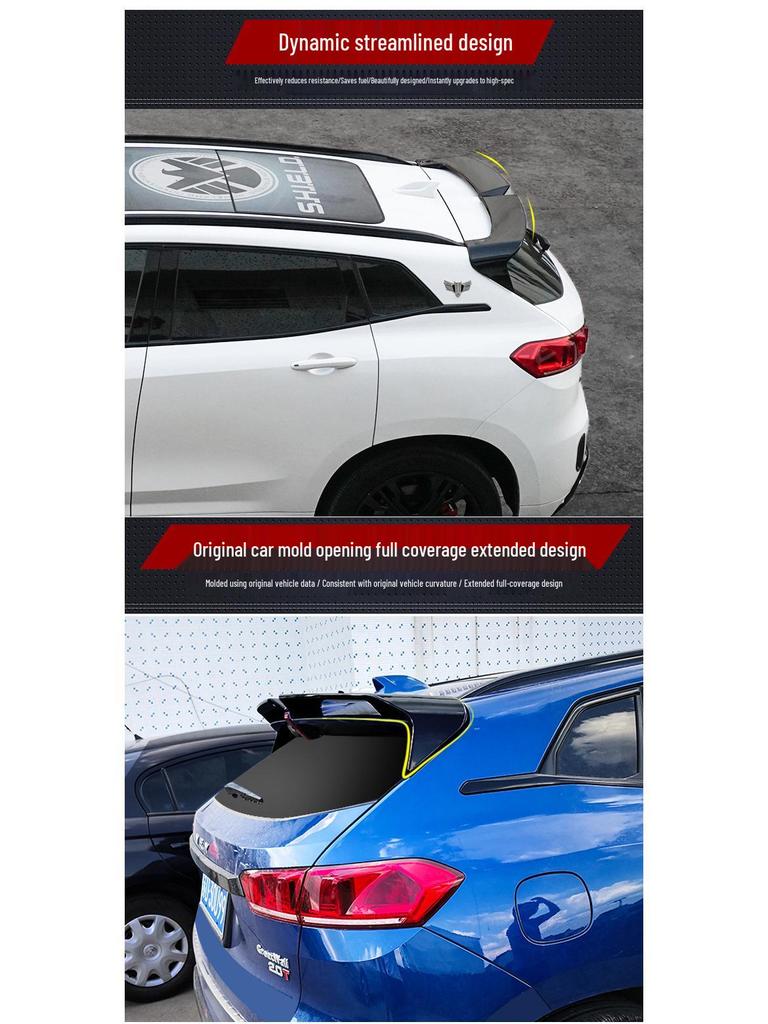 WEY VV7 Modified Rear Spoiler for Great Wall Wey Pai – Special Kit Wing Spoiler Diffuser for Car Exterior