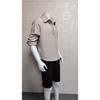 Men's Long-sleeved Lapel Casual Loose Shirt