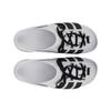 adidas Adilette Clog 2.0 White Black Laces Unisex Sneakers Cloud-White Core-Black Gold-Metallic JR4027