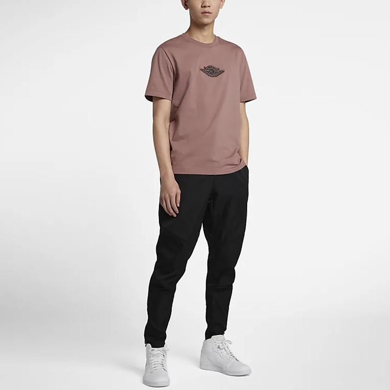 New Jordan T Shirt Men's Smoky Purple Red AO0608-298