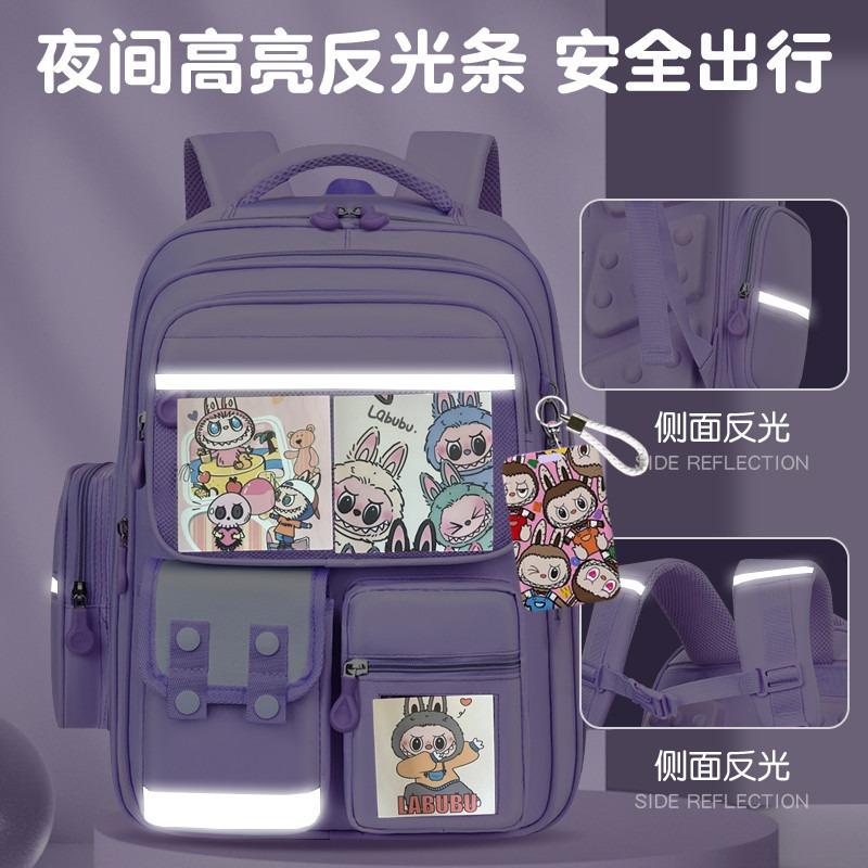 School Bag, Children, Girls, Primary School Students, Grades One, Three To Six, Reduce the Burden, Girls, Backpack, Large Capacity