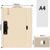 A4 Board Clip Folder Document Clipboard Writing Pad Document Holders Board Organizer Memo Clip School Stationery Office Supplies