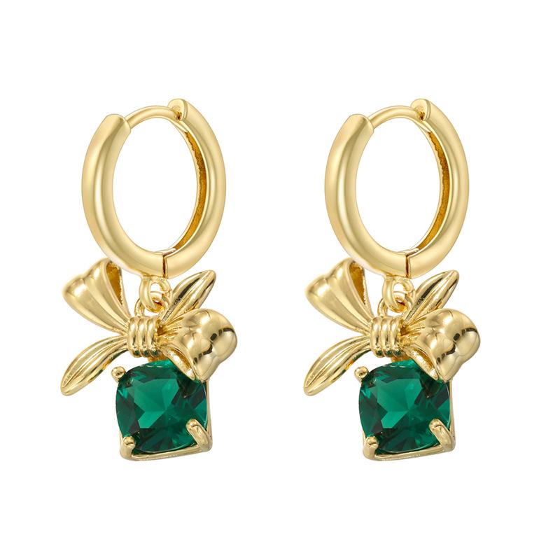 Sweet And Cute Christmas Element Earrings Ear Ring Wind Christmas Gloves Socks Earrings Women Ve1005-1009