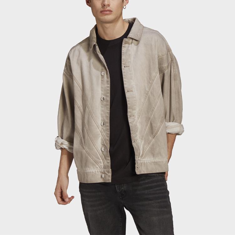 Adidas Originals Fashion Denim Jacket Men Outerwear Raw GN3314