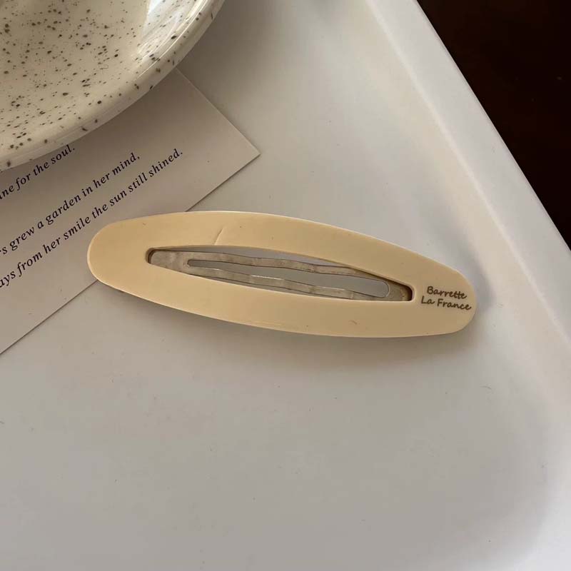 Vintage Accessories Leopard Print Glue Oval Hair Clips Cute Korean Charm BB Hair Clip Y2K Women Jewelry Y2K Hair Accessories