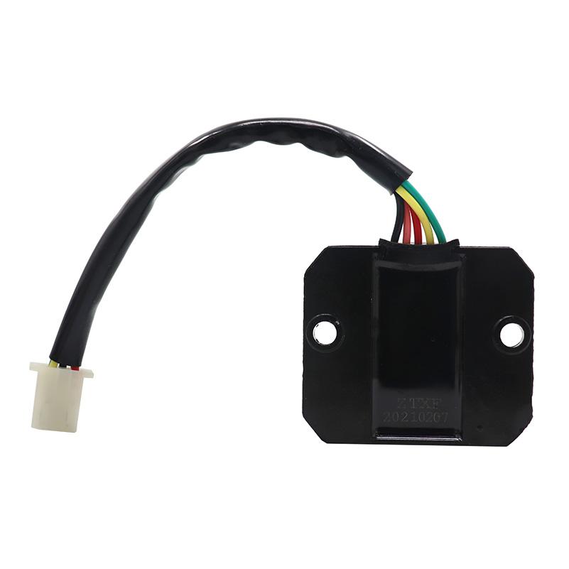 1/1 Pins Wired Motorcycle Rectifier Voltage Regulator 1/1 Pin FXD ZJ 11V GY6 Scooter ATV 11cc 111cc 111cc NEW