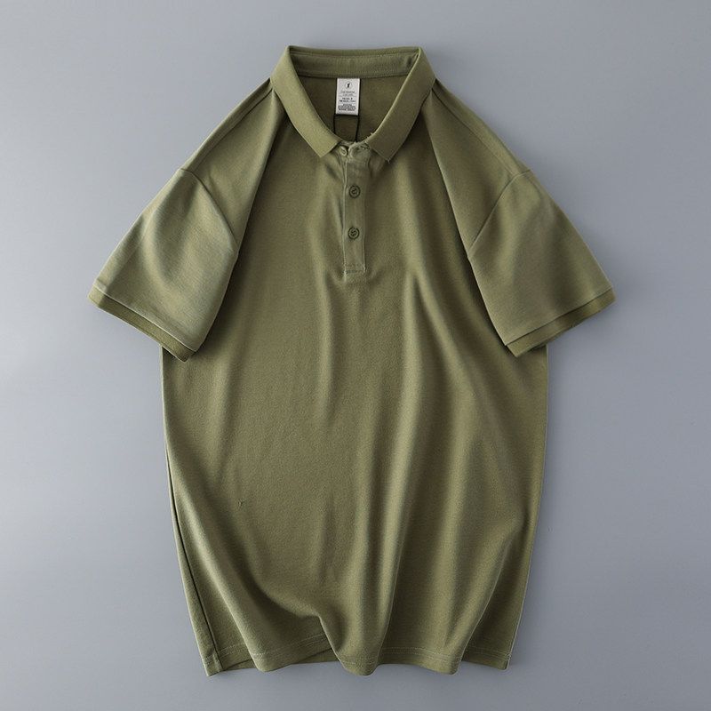 Fashion Brand Polo Shirt Summer Casual Foreign Trade Short-Sleeved T-shirt