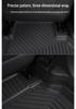 Eco-friendly TPE Floor Mats for 23-24 Yangwang U8 - Custom Car Interior Modification