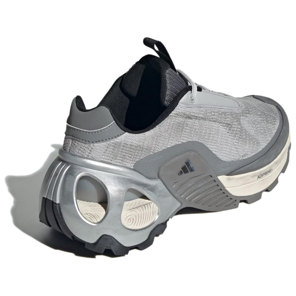 Adidas Wonder Runner Comfortable Rock Slip-Resistant Durable Low-Top Running Shoes Unisex Running Shoes Gray JQ7589