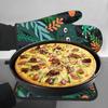 Cat Oven Heat Insulated Gloves Pot Holders Anti-scalding Hot Resistant Kitchen Mitts For Cooking Baking Kitchen Accessories