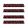 1/4Pcs American Mahjong Rack with Pusher, Non-slip Acrylic Mah Jongg Tile Holder & Pusher Bar, Mahjong Accessories for Home & Party Play