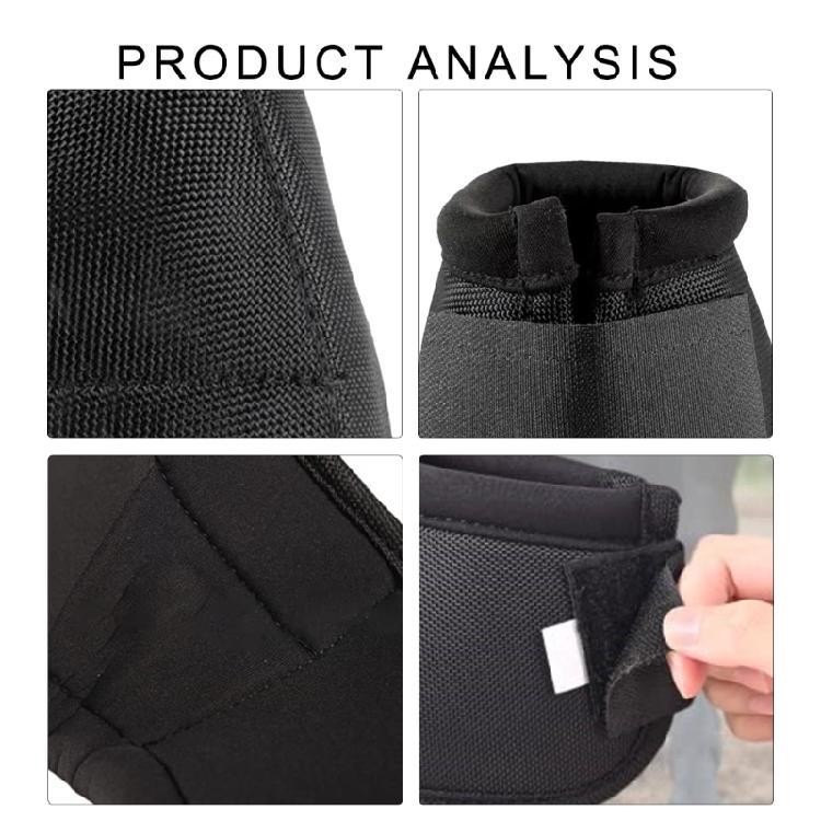 Protective Hoofs Boot Tear Resistant Horse Protective Bells Boot  Soft Equine Boot  Protective Gear Accessories