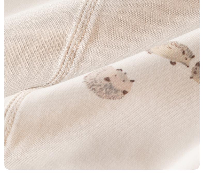 Newborn Unisex Cotton Long Sleeve Romper for Spring & Autumn