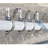 Hanging Clip Stainless Steel Hanger Spring Laundry,Hooks for Home/Office,for