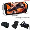 NARUTO Cartoon Pencil Box Double Layer Flip Pen Case Lightweight Stationery for Boys & Girls Ages 6-10 Kids School Daily Use