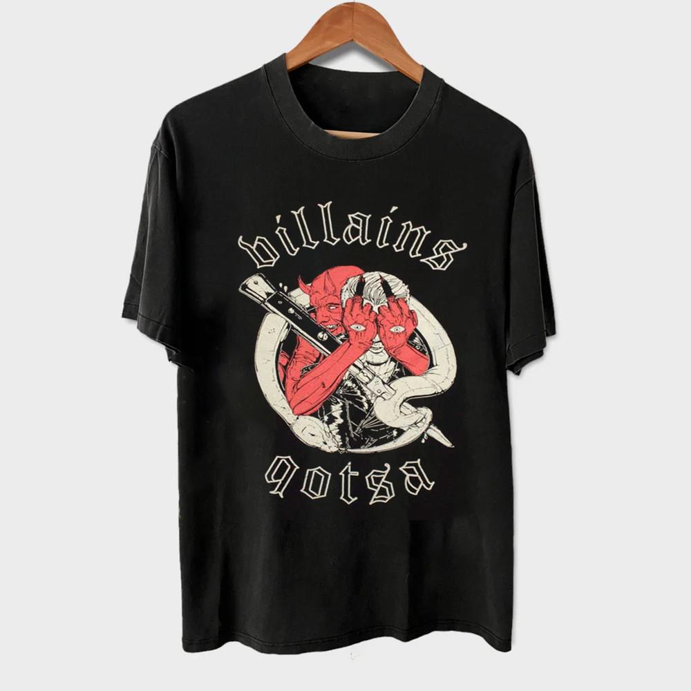 

New Queens of the Stone Age Villains Black S-5XL Shirt LL228 Unisex T-Shirt XL