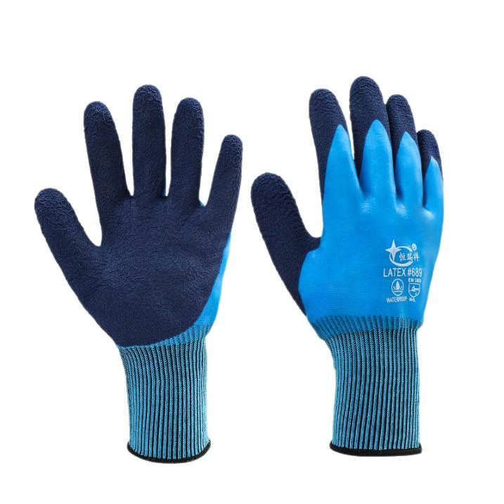 Waterproof, Puncture-Resistant Fish Handling Gloves - Perfect for Catching, Washing, and Slaughtering Seafood with Durable, Cut-Resistant Rubber.