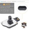 Mass Air Flow Meter Sensor - Compatible with Buick, Chevrolet, Oldsmobile & Pontiac 1997-1998, Replaces OE 19112538