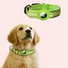 AirTag Dog Collar Reflective Dog Collar Padded Dog Collars AirTag Holder Case Adjustable Pet Collar for Small Medium Large Dogs