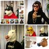 Maska Głowy Konia Halloween Cosplay Dodatek do Kostiumu Dla Dorosłych Straszna i Realistyczna