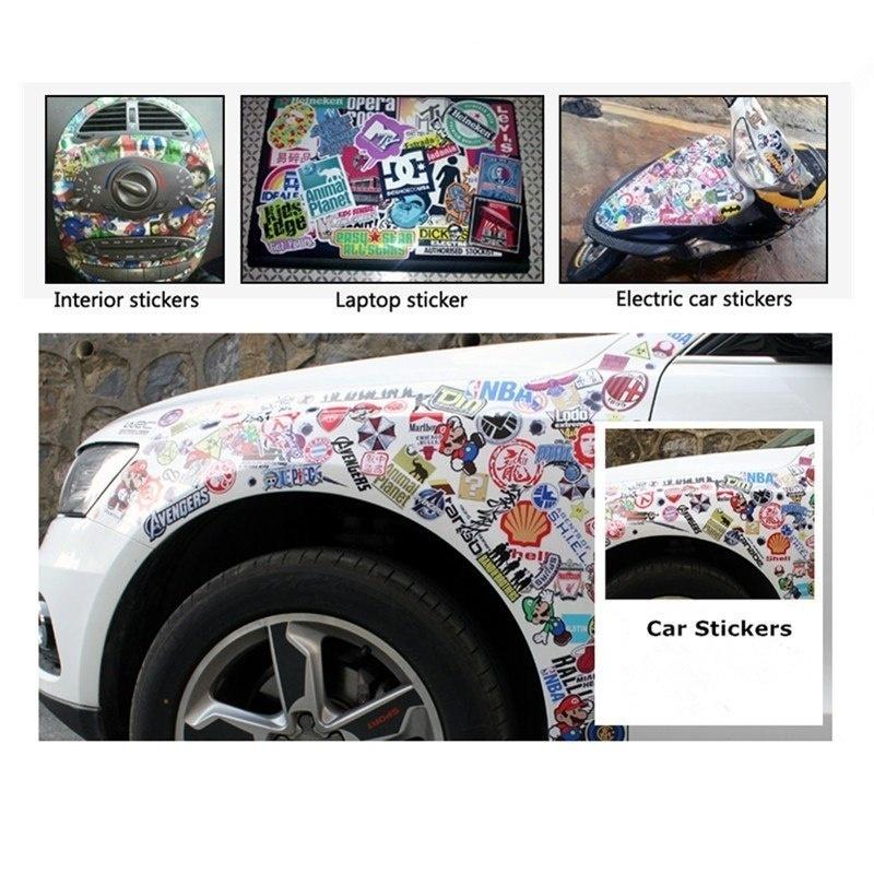 Santa Claus Christmas Graffiti Stickers Christmas Decorations Sticker Toy 100pcs/pack