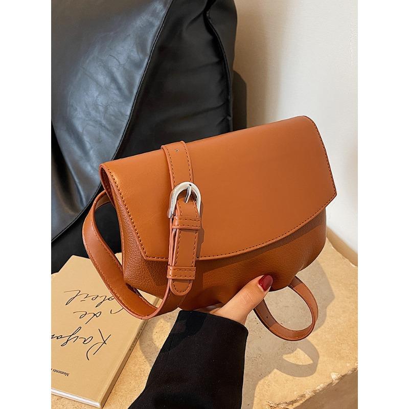 

Маленькая женская сумка, новинка 2023 года, текстурированная сумка через плечо в западном стиле на одно плечо, модная плиссированная сумка-седло