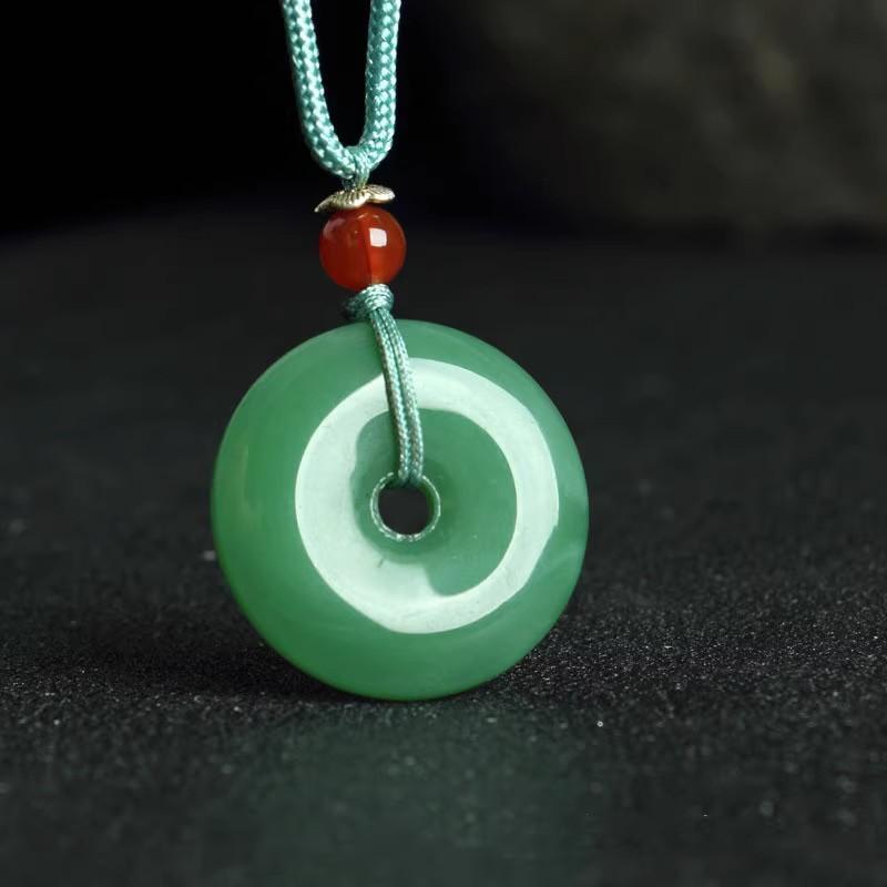 Pendant Ping an Buckle Wu Shi Brand Gift Necklace