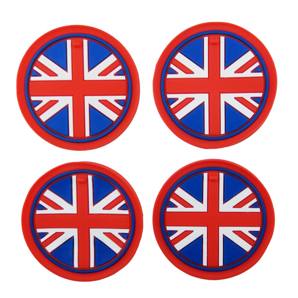 For BMW Mini Countryman R60 WRC John Cooper Works LCI Anti-Slip Mat Cup Holder Mat Shockproof Silica Gel