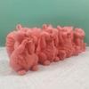 3D DIY Cute Squirrel Silicone Candle Mold Animal Soy Wax Silicone Mould Animals Lover Home Decor Gift