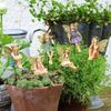 1 Set Fairy Garden - 6pcs Miniature Fairies Figurines Accessories for Outdoor Garden Decoration
