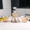 Flevance Europäischer Kristall Whisky Dekanter und Gläser Set