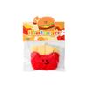 Creative Cute  Burger Potato  Chip  Doll  Keychain  Bag Pendant Couple  Girl  Plush Hanging  Ornament Gift Bag Accessory