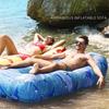 New High Quality Non-rollover Large Size Inflatable Sofa Inflatable Bed Blow Up Bed for Outdoor Camping Beach Pool Home