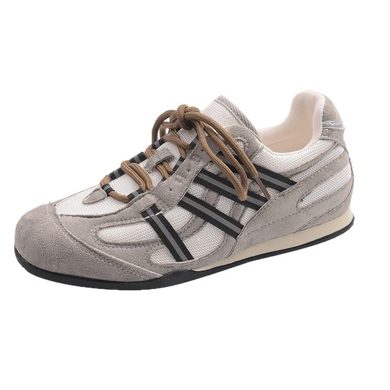 [Fanfuna] Retro German training shoes for women's 2025 autumn new niche versatile contrasting colors breathable casual sports shoes tide