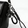 Bag Charm Niche Personality Mobile Phone Car Bag Pendant Woven Lanyard Bag Hanging Decoration For Men And Women.