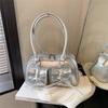 Fashion Underarm Bag Bowknot Armpit Bag Shoulder Bags Handbag Solid Color PU Leather Bag for Travel