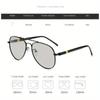 Fashion Aviation Photochromic SunGlasses Men Women Polarized Pilot SunGlasses Anti-glare Driving Shades Uv400