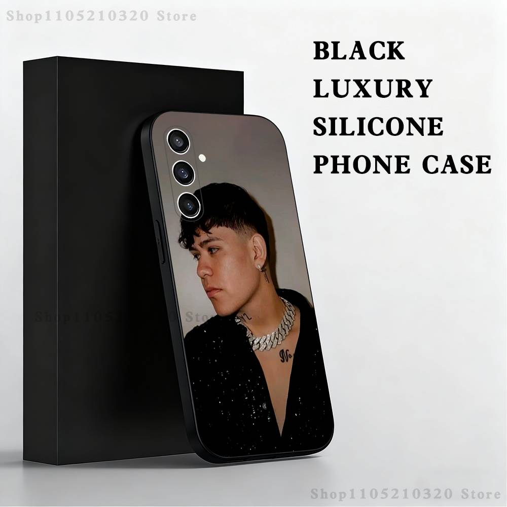 Чехол для телефона Singer J-Junior H для Samsung S25, S24 Ultra, S20, S30 plus, S22 plus, S23, S30 Ultra 5G, силиконовый, черный
