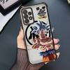 Cute cartoon anime Vegeta Blue Goku Phone Case for Samsung Galaxy A21s A52 A17 A26 A35 A36 A13 A24 A16 A15 A25 A33 Clear Cover