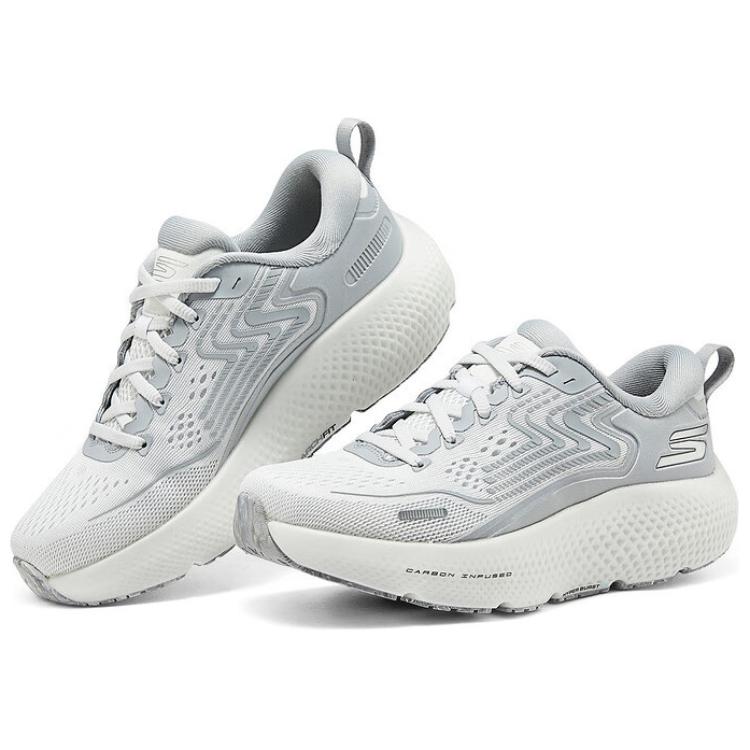 Skechers Arch Fit Comfortable Versatile Durable Breathable Low-Top Casual Shoes Women sneakers Silver White 172078-WGY
