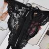 Seductive Lace Crotchless Thong Underwear