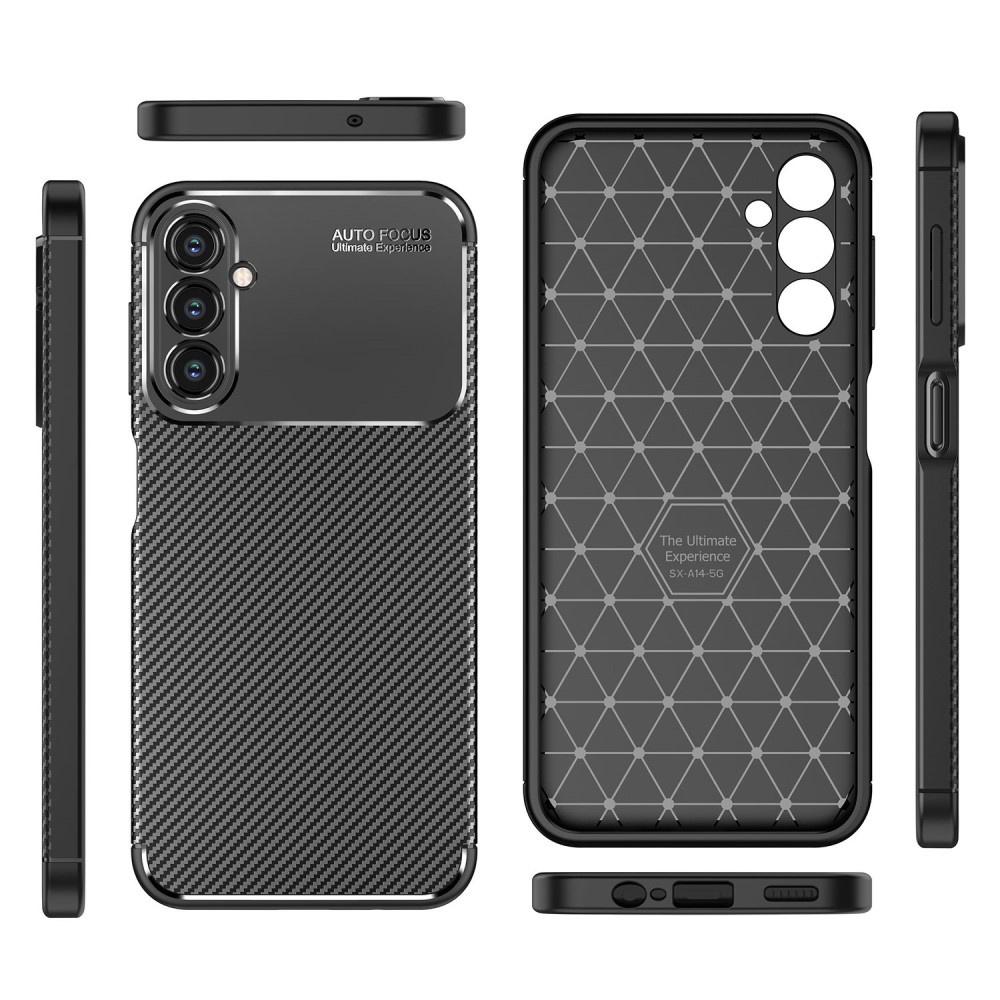Case for Samsung Galaxy A14 4G/5G, Carbon Gel, Black