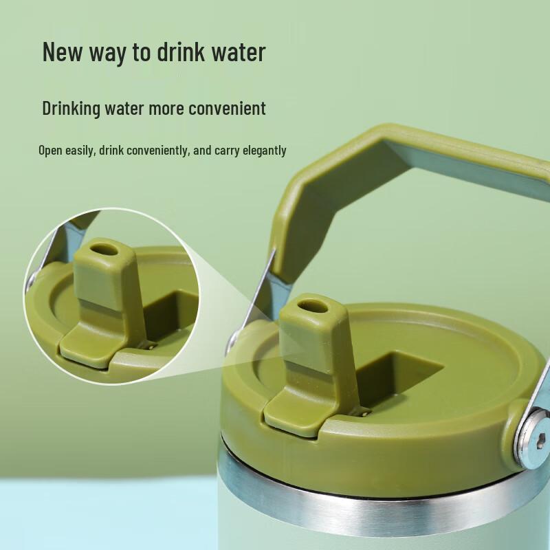 Kabatun Portable 304 Stainless Steel Insulated Tumbler with Straw